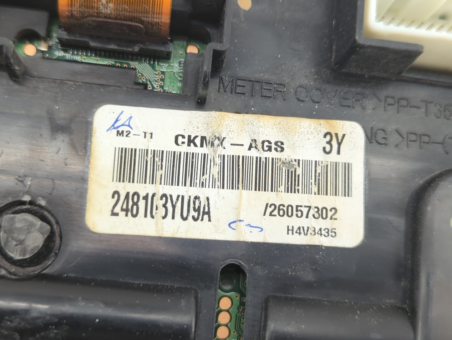 2017-2019 Nissan Sentra Instrument Cluster Speedometer Gauges P/N:248103YU9A 248105UD1A Fits Fits 2017 2018 2019 OEM Used Au