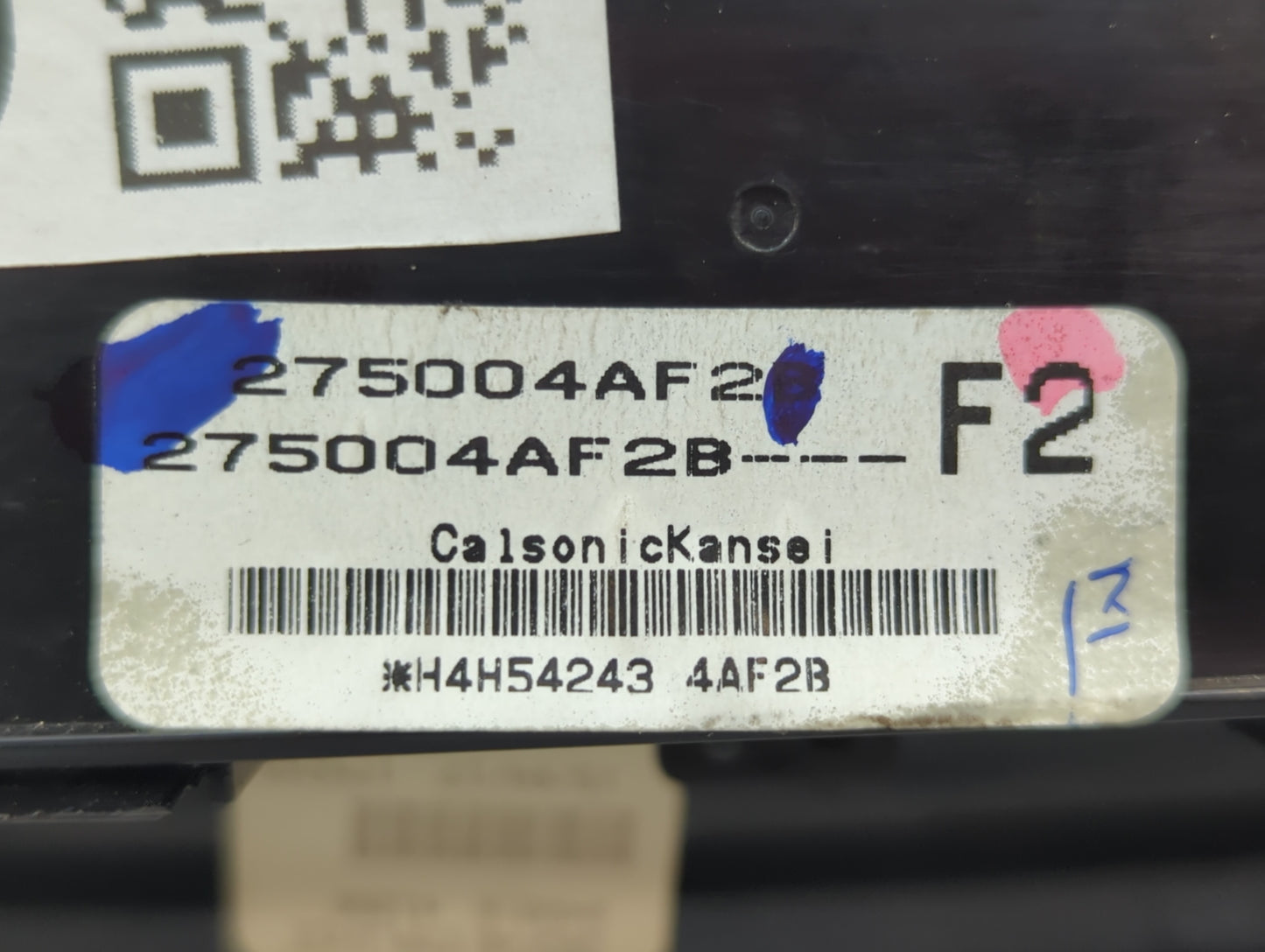 2017-2019 Nissan Sentra Climate Control Module Temperature AC/Heater Replacement P/N:275004AF2B 275004A Fits Fits 2017 2018 