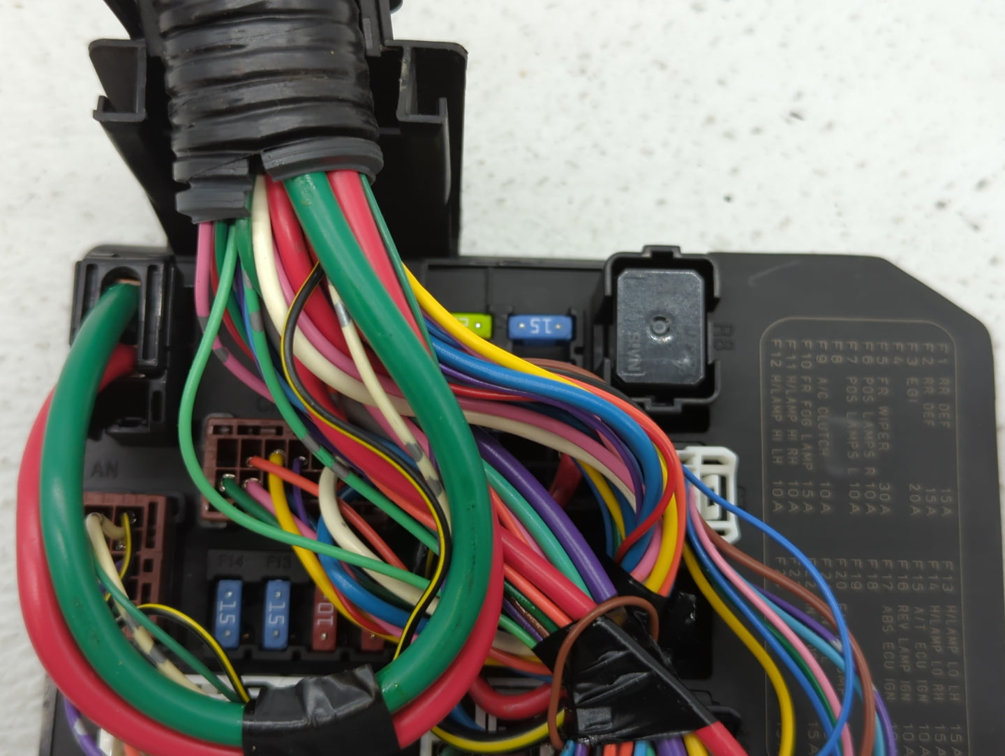 2013-2019 Nissan Sentra Fusebox Fuse Box Panel Relay Module P/N:284B7 3SG1C 284B7 3RA3B Fits OEM Used Auto Parts - Oemusedau