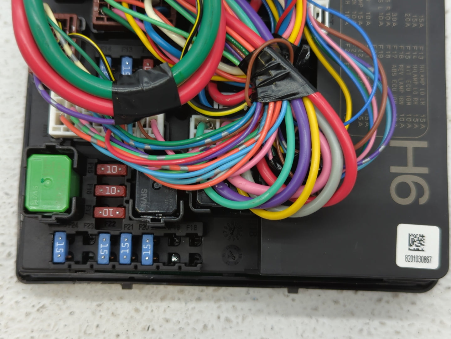 2013-2019 Nissan Sentra Fusebox Fuse Box Panel Relay Module P/N:284B7 3SG1C 284B7 3RA3B Fits OEM Used Auto Parts - Oemusedau