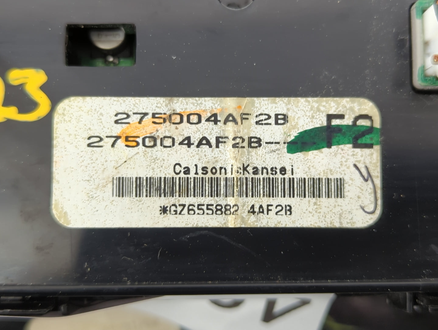 2017-2019 Nissan Sentra Climate Control Module Temperature AC/Heater Replacement P/N:275004AF2B Fits Fits 2017 2018 2019 OEM