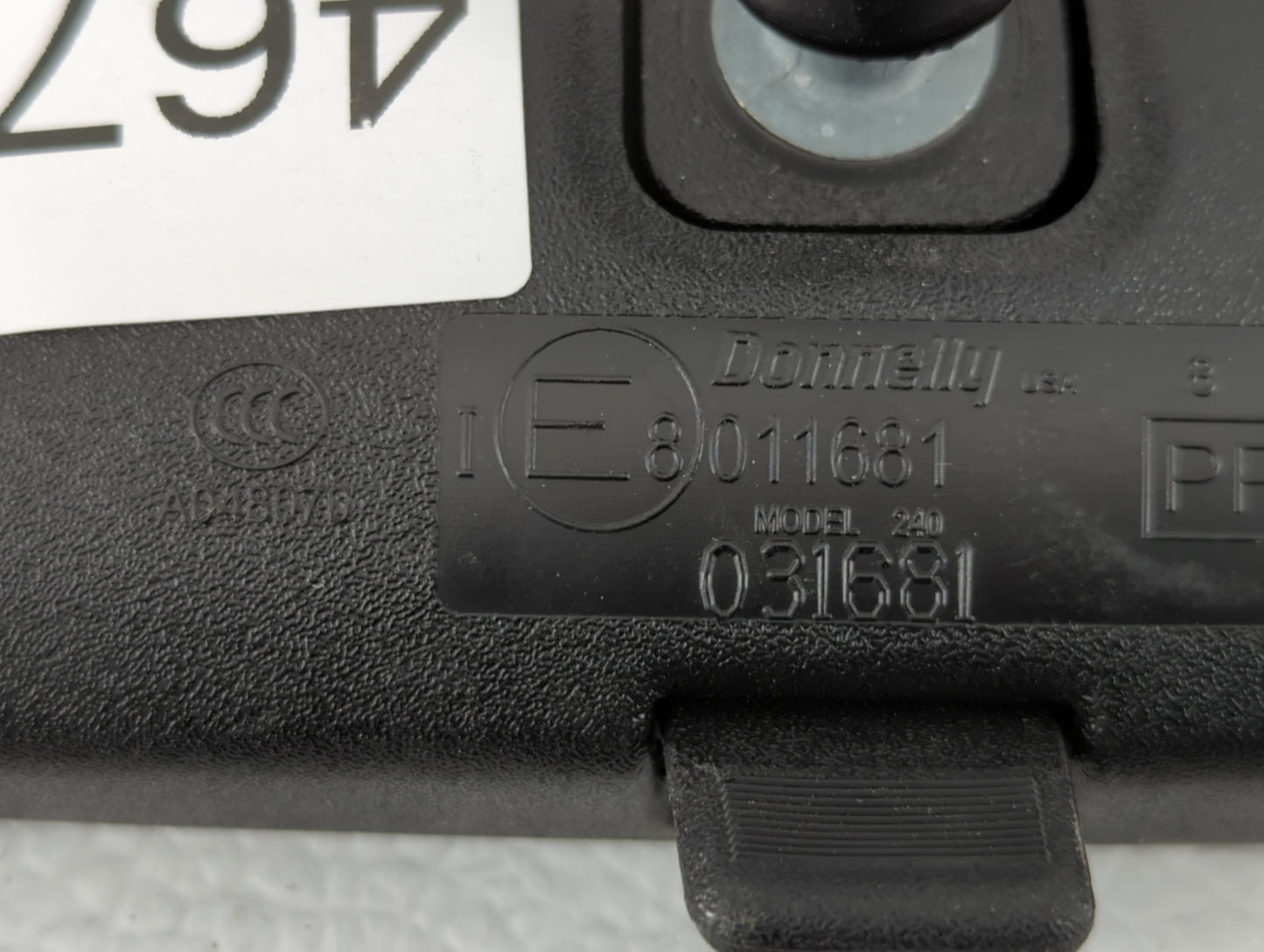 2007-2022 Nissan Sentra Interior Rear View Mirror Replacement OEM P/N:031681 E8011681 Fits OEM Used Auto Parts - Oemusedauto