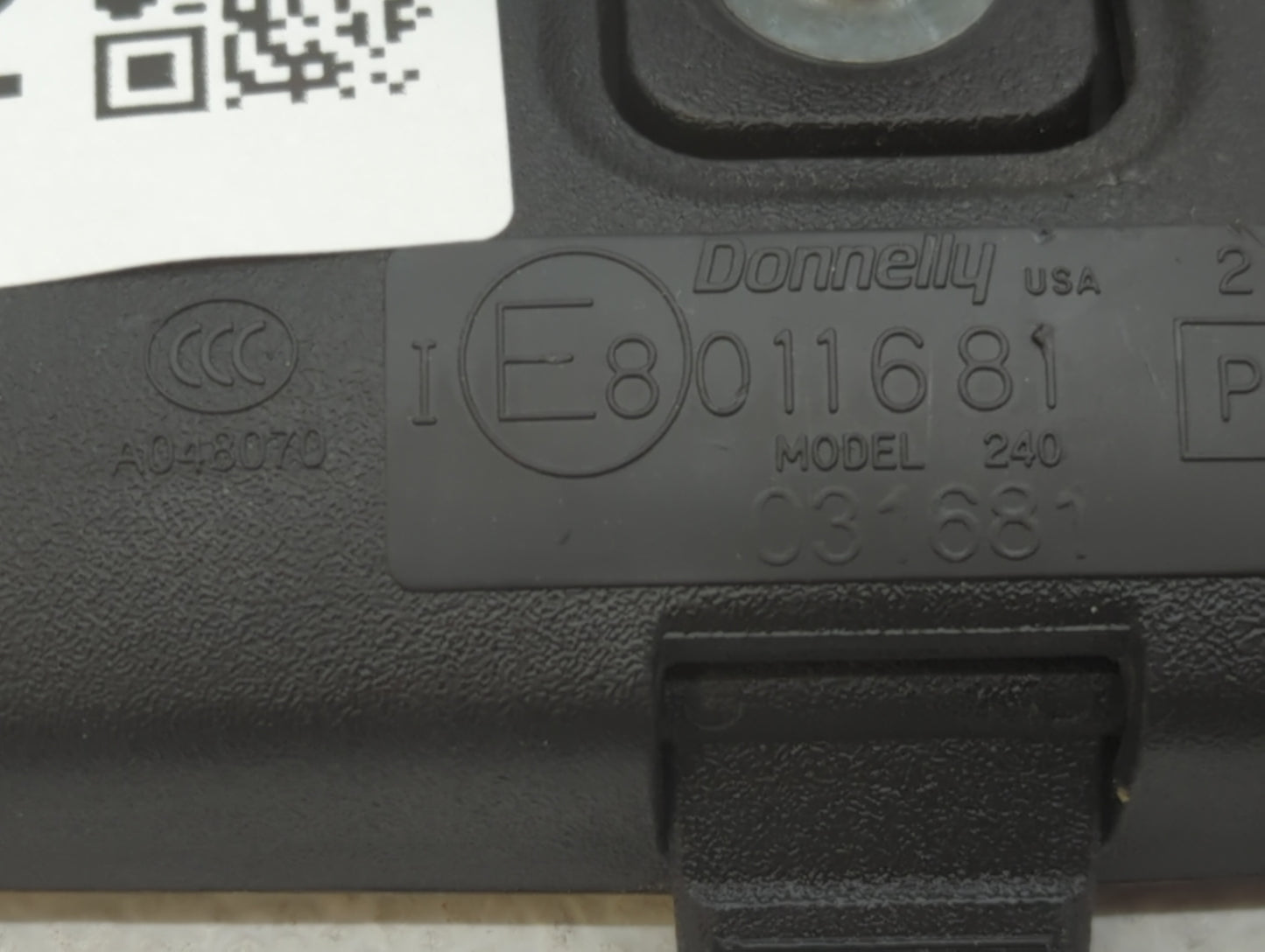 2007-2022 Nissan Sentra Interior Rear View Mirror Replacement OEM P/N:031681 E8011681 Fits OEM Used Auto Parts - Oemusedauto
