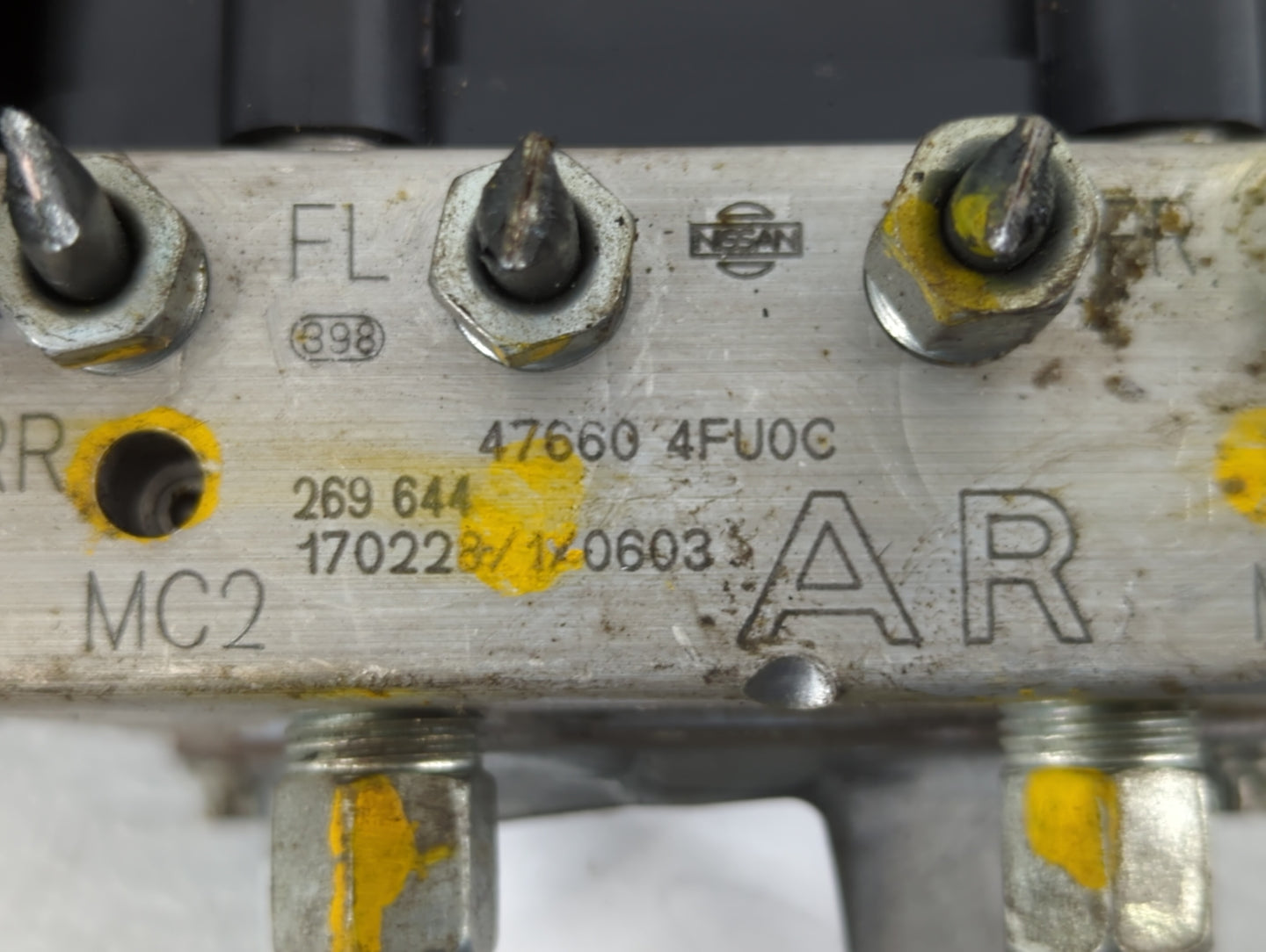 2016-2018 Nissan Sentra ABS Pump Control Module Replacement P/N:47660 5UD0C 47660 4FU0C Fits Fits 2016 2017 2018 OEM Used Au