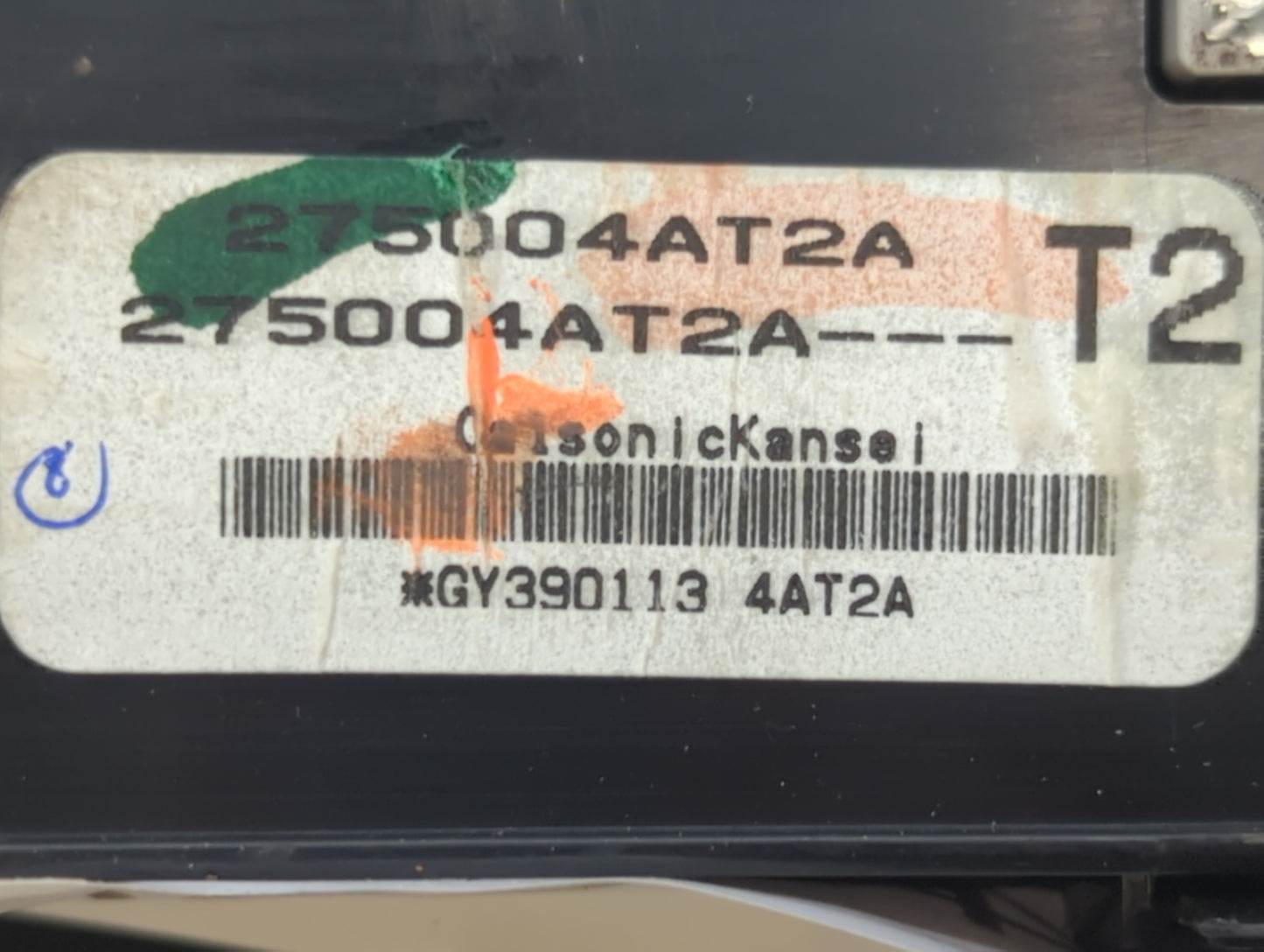 2017-2019 Nissan Sentra Climate Control Module Temperature AC/Heater Replacement P/N:275004AT2A 275004AF2B Fits OEM Used Aut