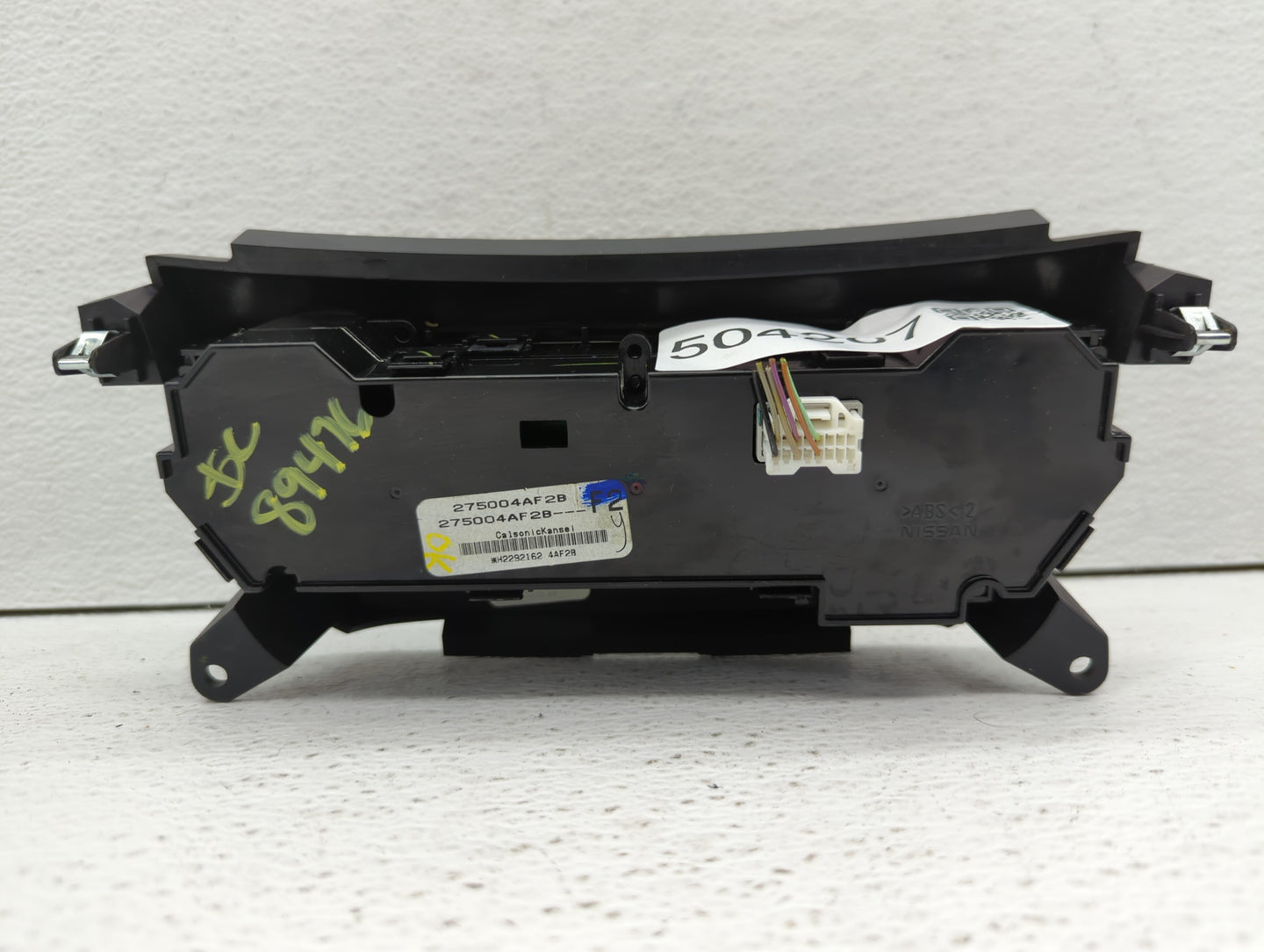 2017-2019 Nissan Sentra Climate Control Module Temperature AC/Heater Replacement P/N:275004AF2B 275004AT2A Fits OEM Used Aut