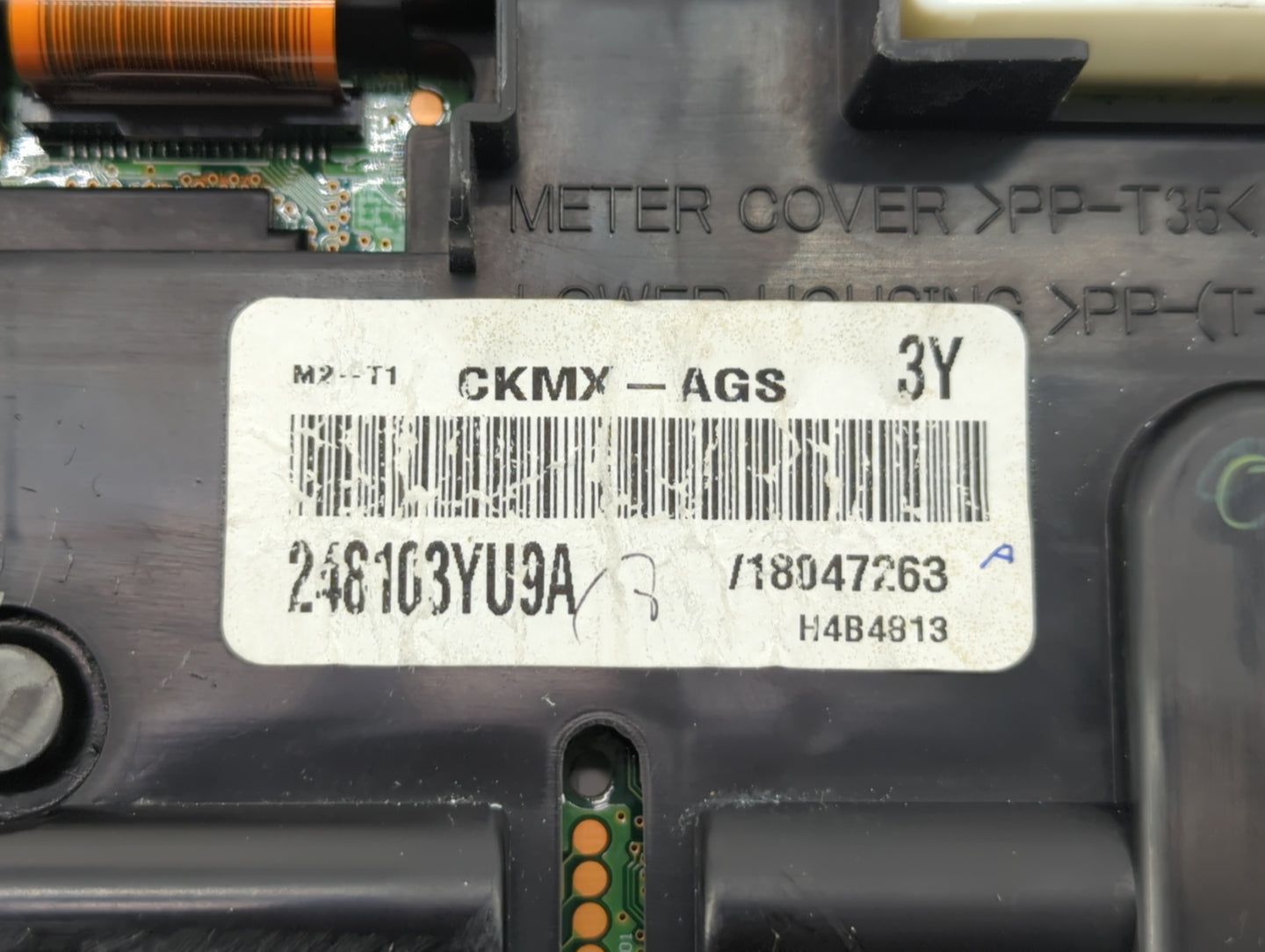 2017-2019 Nissan Sentra Instrument Cluster Speedometer Gauges P/N:248103YU9A Fits Fits 2017 2018 2019 OEM Used Auto Parts - 