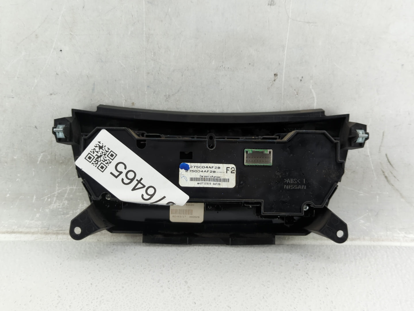 2017-2019 Nissan Sentra Climate Control Module Temperature AC/Heater Replacement P/N:275004AF2B Fits Fits 2017 2018 2019 OEM