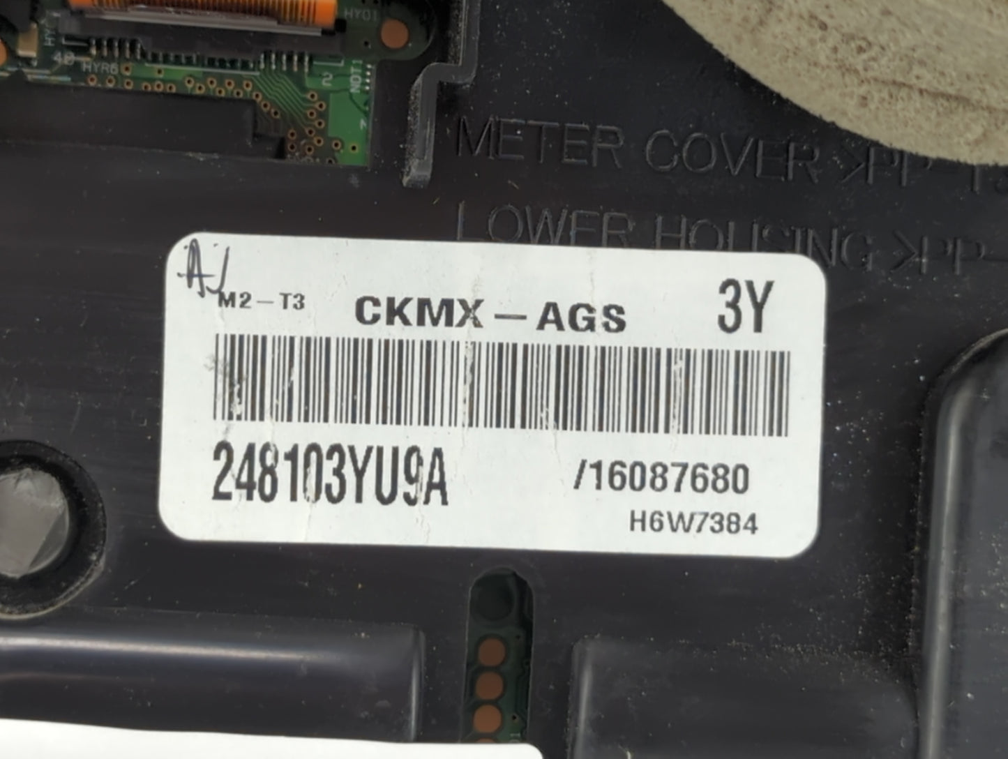2017-2019 Nissan Sentra Instrument Cluster Speedometer Gauges P/N:248103YU9A Fits Fits 2017 2018 2019 OEM Used Auto Parts - 