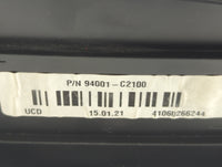 2017-2019 Nissan Sentra Instrument Cluster Speedometer Gauges P/N:94001-C2100 248103YU9A Fits Fits 2017 2018 2019 OEM Used A