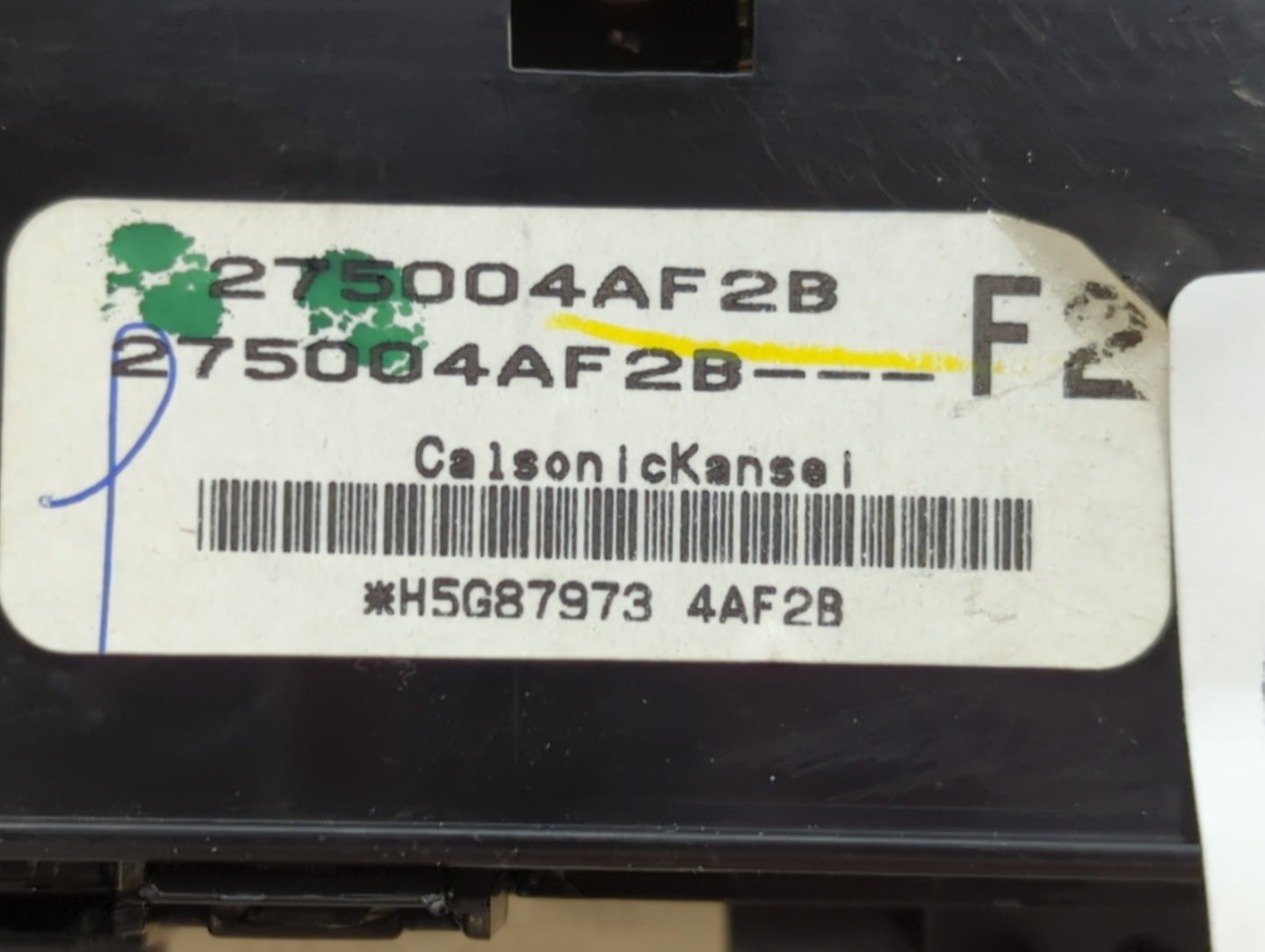 2017-2019 Nissan Sentra Climate Control Module Temperature AC/Heater Replacement P/N:275004AF2B Fits Fits 2017 2018 2019 OEM