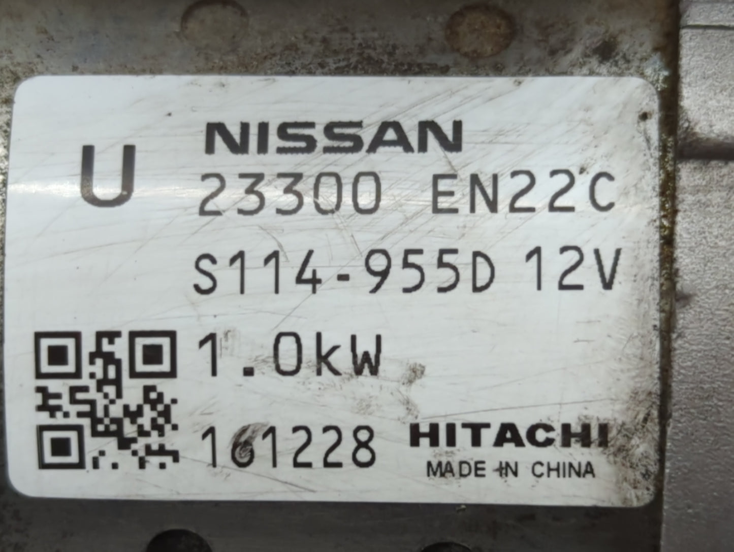 2013-2019 Nissan Sentra Car Starter Motor Solenoid OEM P/N:23300 EN22C Fits Fits 2013 2014 2015 2016 2017 2018 2019 2020 OEM