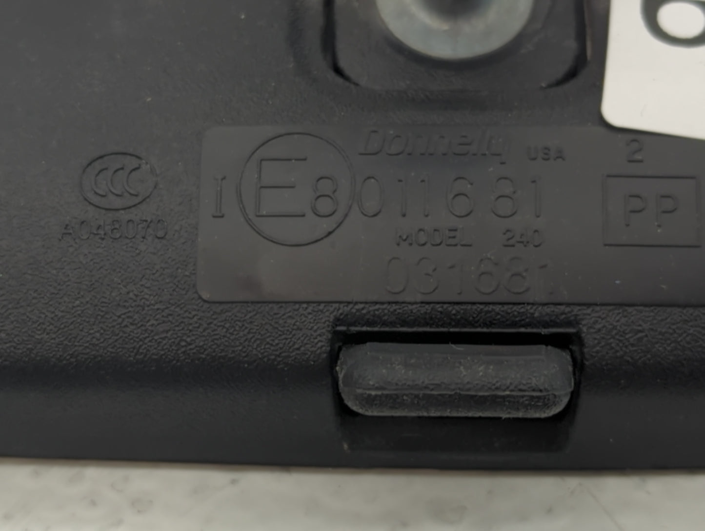 2007-2022 Nissan Sentra Interior Rear View Mirror Replacement OEM P/N:E8011681 Fits OEM Used Auto Parts - Oemusedautoparts1.