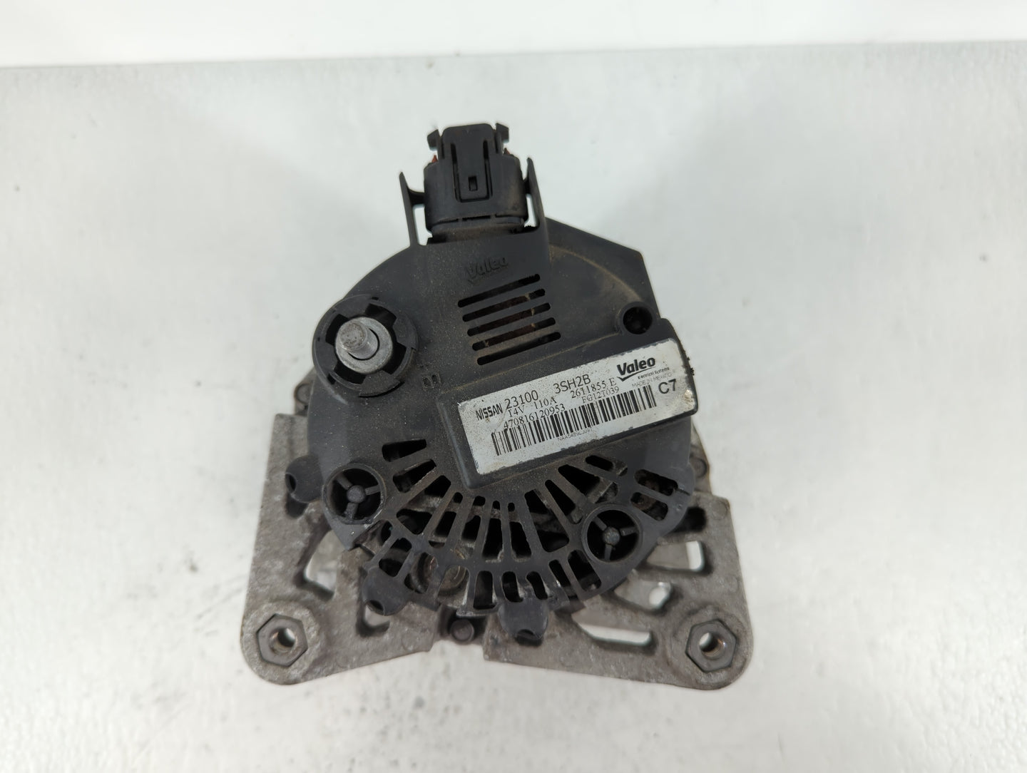 2013-2019 Nissan Sentra Alternator Replacement Generator Charging Assembly Engine OEM P/N:2611855 E 23100 3SH2B Fits OEM Use