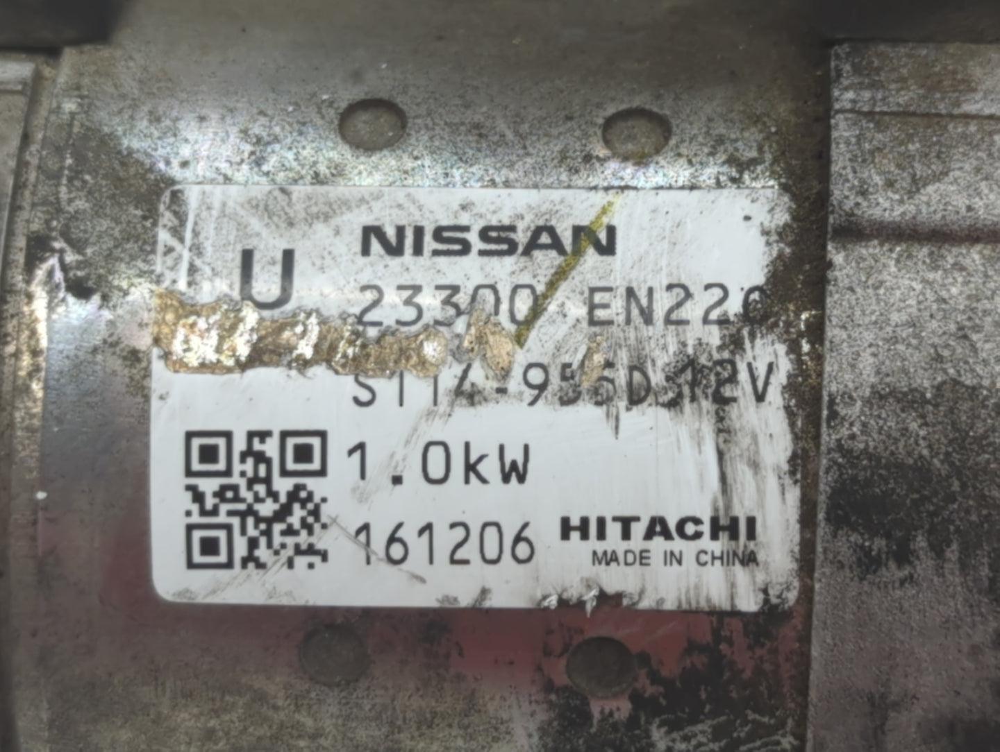 2013-2019 Nissan Sentra Car Starter Motor Solenoid OEM P/N:23300 EN220 Fits Fits 2013 2014 2015 2016 2017 2018 2019 2020 OEM