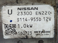 2017 Nissan Sentra Car Starter Motor Solenoid OEM P/N:S114-955D 12V 23300 EN22C Fits OEM Used Auto Parts - Oemusedautoparts1