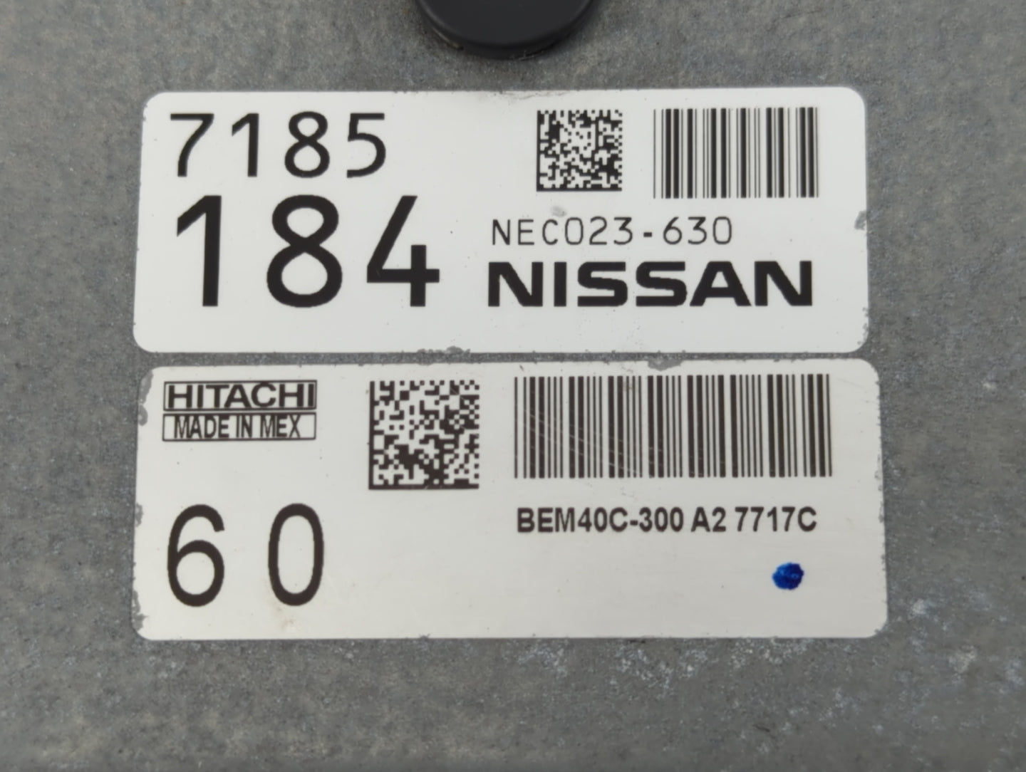 2016-2017 Nissan Sentra PCM Engine Control Computer ECU ECM PCU OEM P/N:7185 184 NEC023-630 Fits Fits 2016 2017 OEM Used Aut
