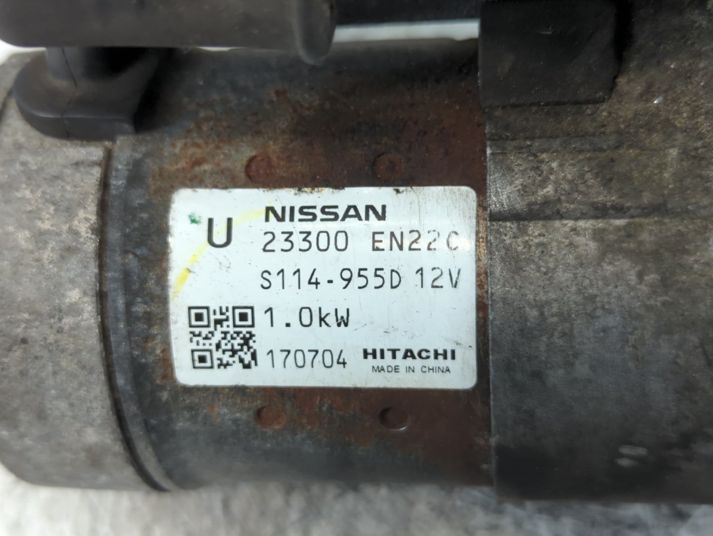 2013-2019 Nissan Sentra Car Starter Motor Solenoid OEM P/N:S114-955D 23300 EN22C Fits Fits 2013 2014 2015 2016 2017 2018 201