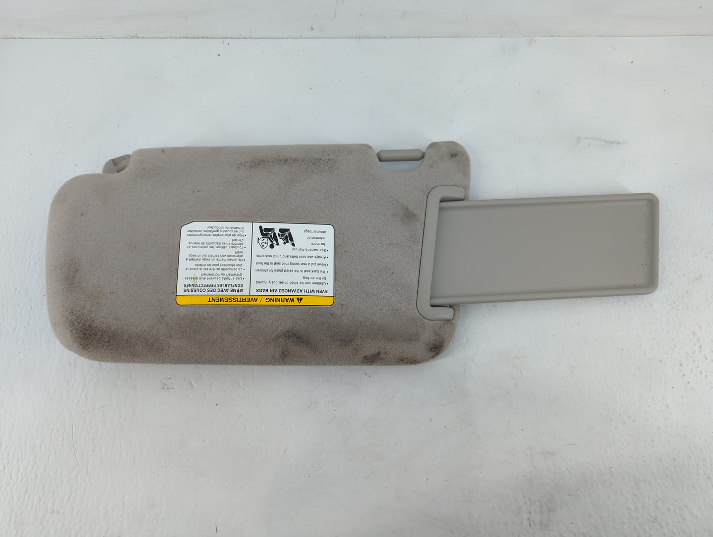2013-2019 Nissan Sentra Sun Visor Shade Replacement Passenger Right Mirror Fits Fits 2012 2013 2014 2015 2016 2017 2018 2019