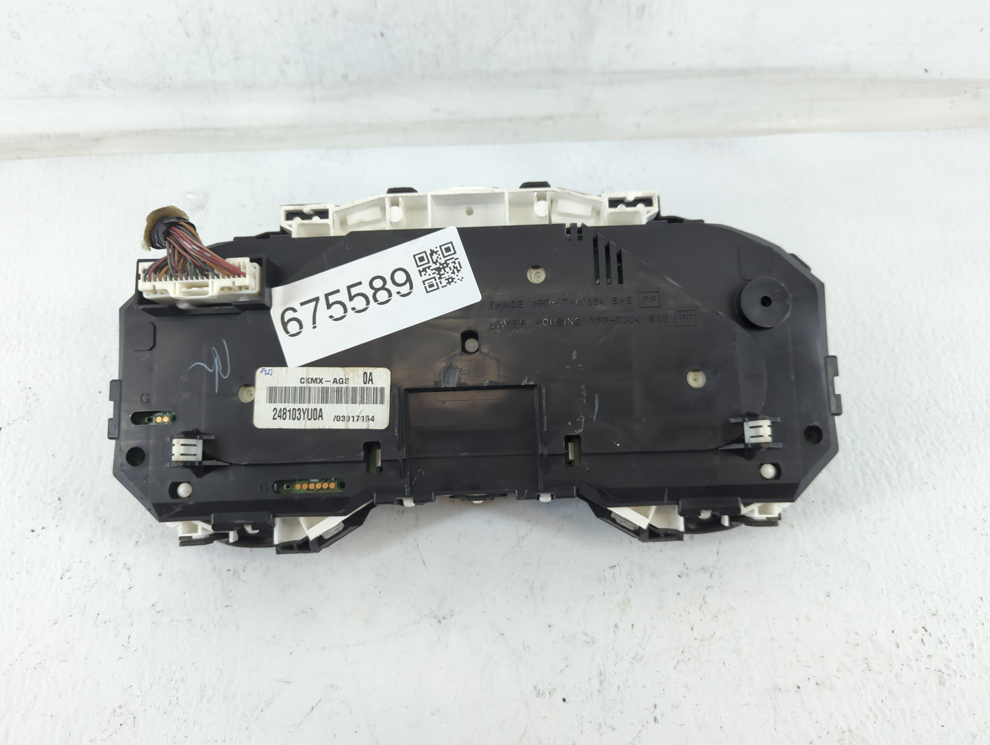 2016-2019 Nissan Sentra Instrument Cluster Speedometer Gauges P/N:248103YU0A Fits Fits 2016 2017 2018 2019 OEM Used Auto Par