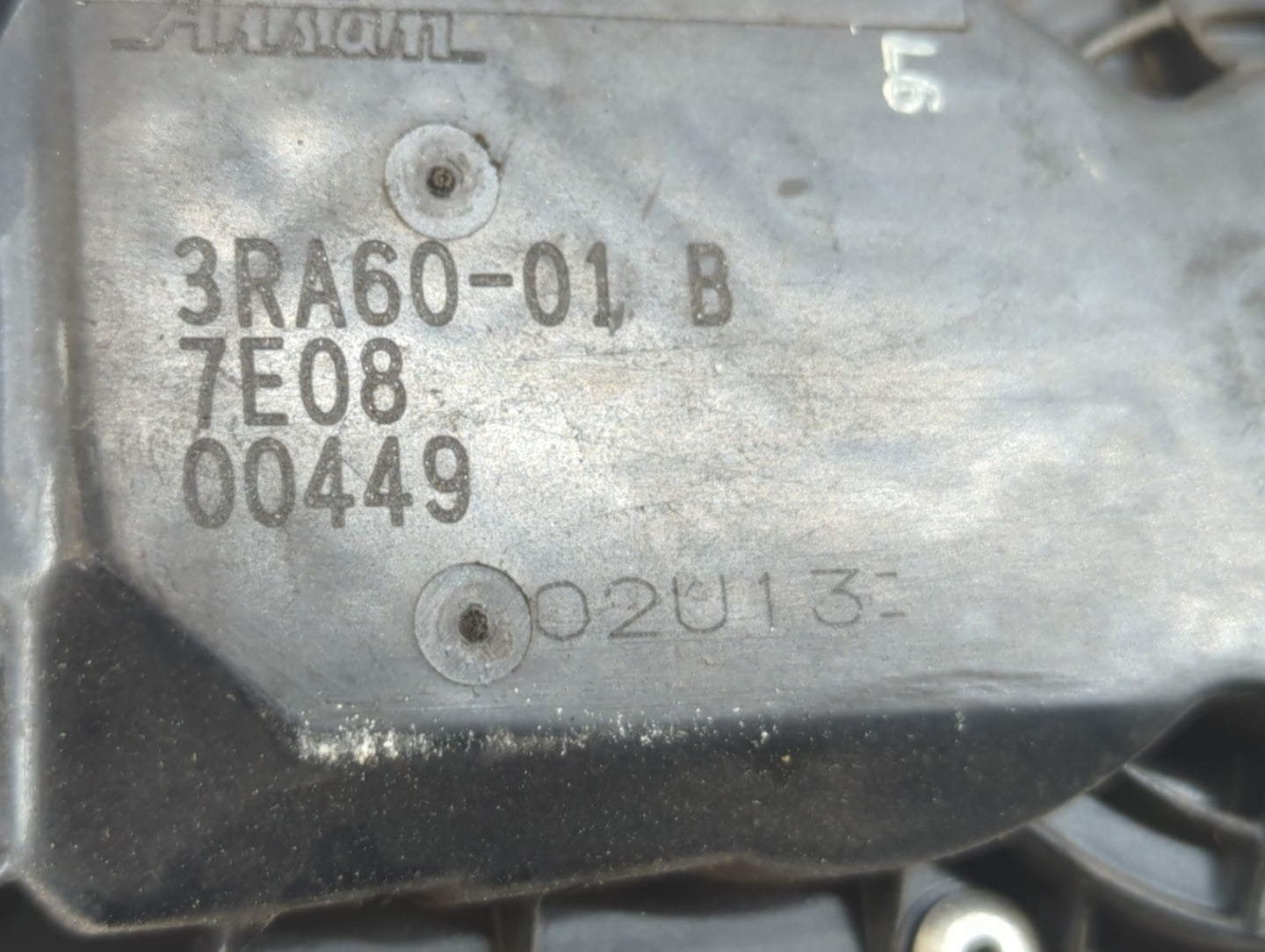 2013-2019 Nissan Sentra Throttle Body P/N:00449 7E08, 3RA60-01 B Fits Fits 2013 2014 2015 2016 2017 2018 2019 OEM Used Auto 