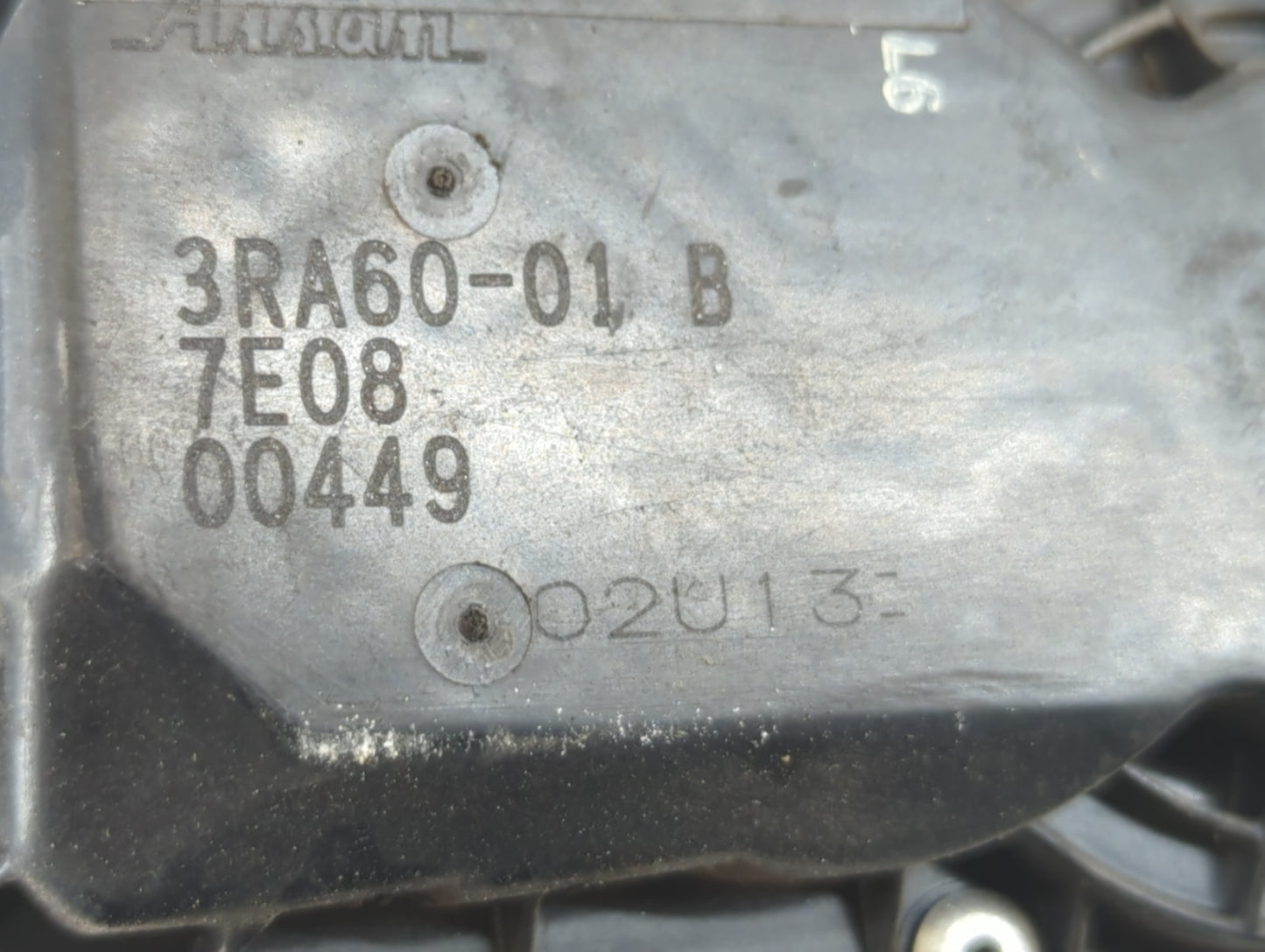 2013-2019 Nissan Sentra Throttle Body P/N:00449 7E08, 3RA60-01 B Fits Fits 2013 2014 2015 2016 2017 2018 2019 OEM Used Auto 