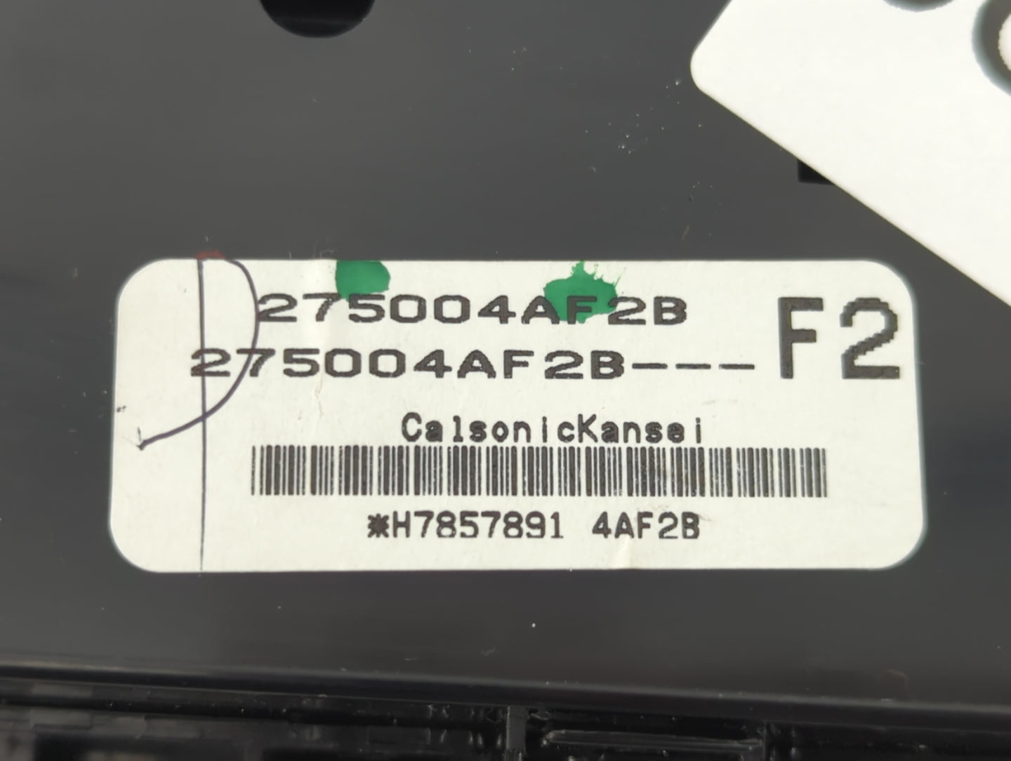 2017-2019 Nissan Sentra Climate Control Module Temperature AC/Heater Replacement P/N:275004AF2B Fits Fits 2017 2018 2019 OEM