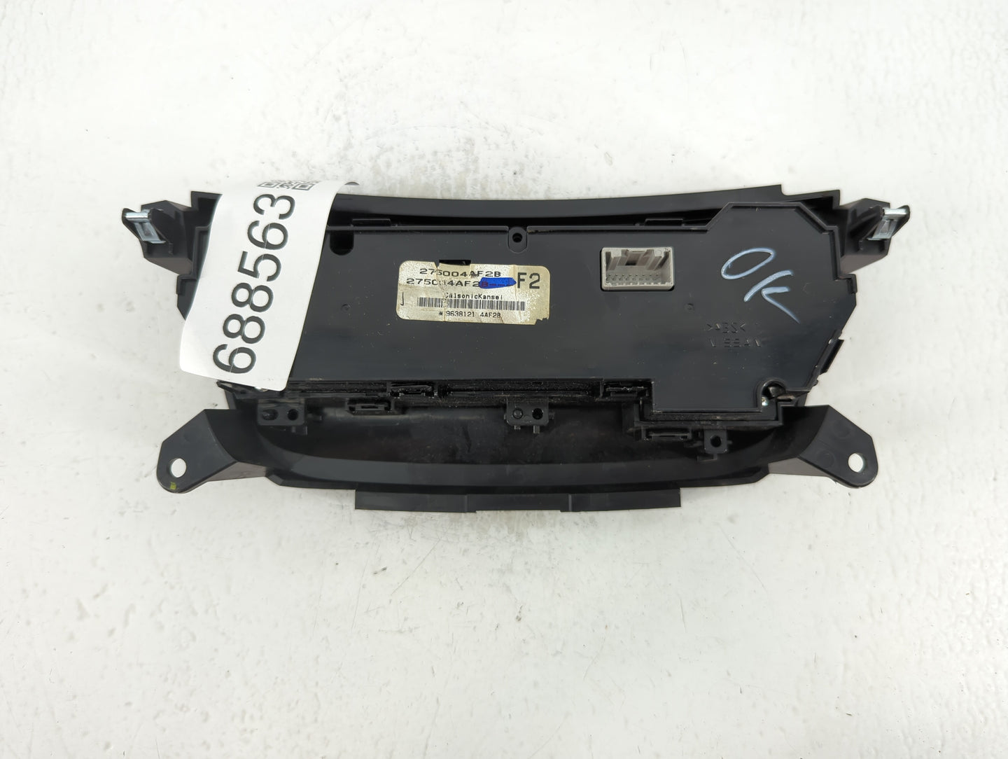 2017-2019 Nissan Sentra Climate Control Module Temperature AC/Heater Replacement P/N:275004AF2B Fits Fits 2017 2018 2019 OEM