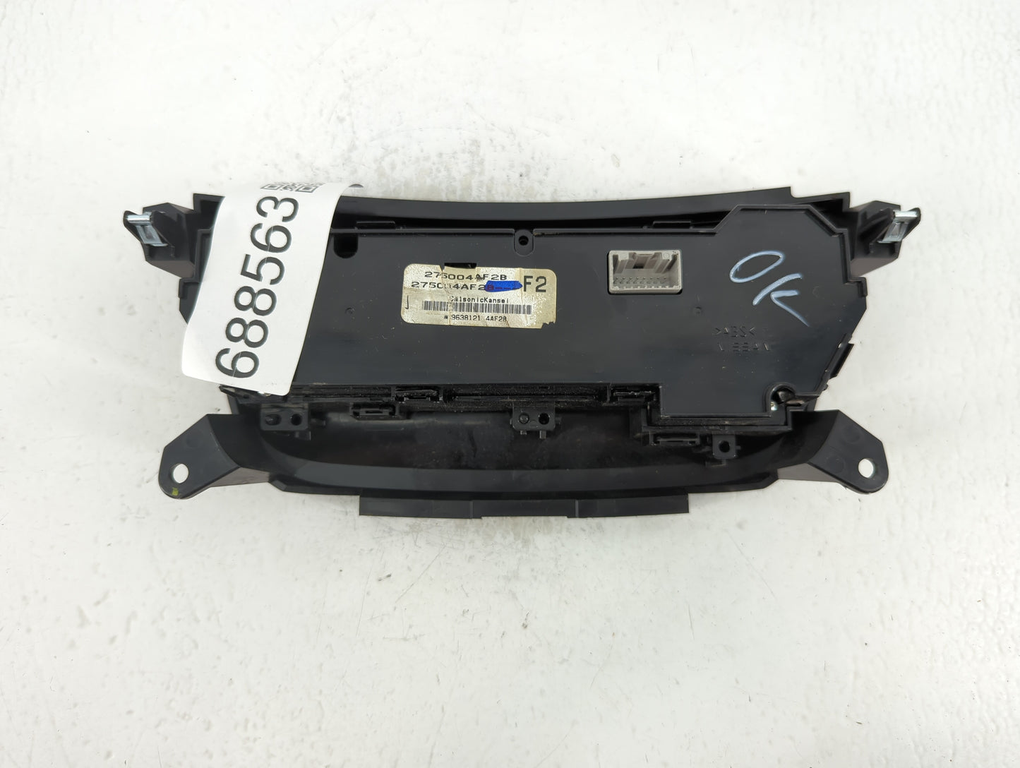 2017-2019 Nissan Sentra Climate Control Module Temperature AC/Heater Replacement P/N:275004AF2B Fits Fits 2017 2018 2019 OEM