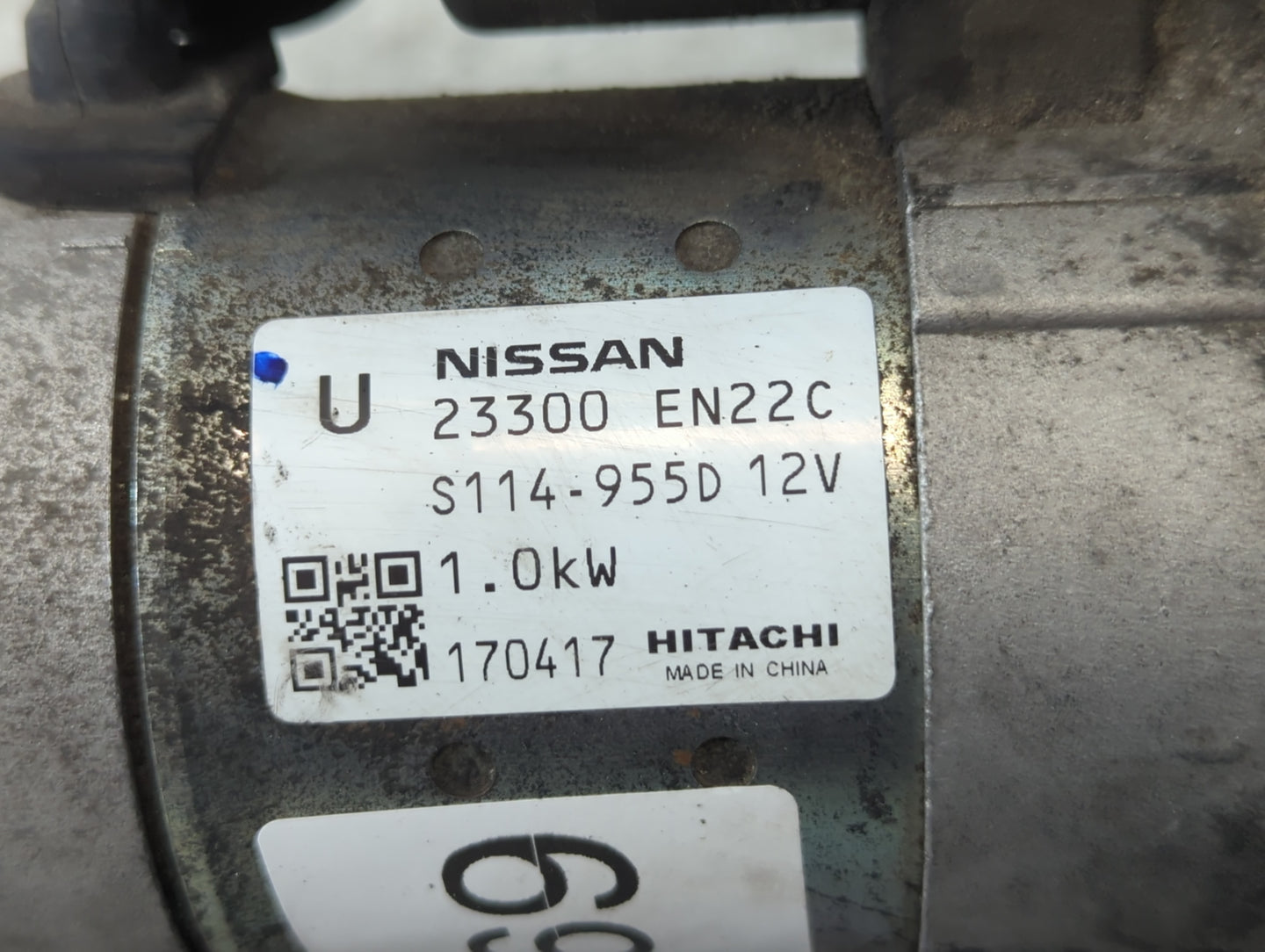 2013-2019 Nissan Sentra Car Starter Motor Solenoid OEM P/N:23300 EN22C Fits Fits 2013 2014 2015 2016 2017 2018 2019 2020 OEM