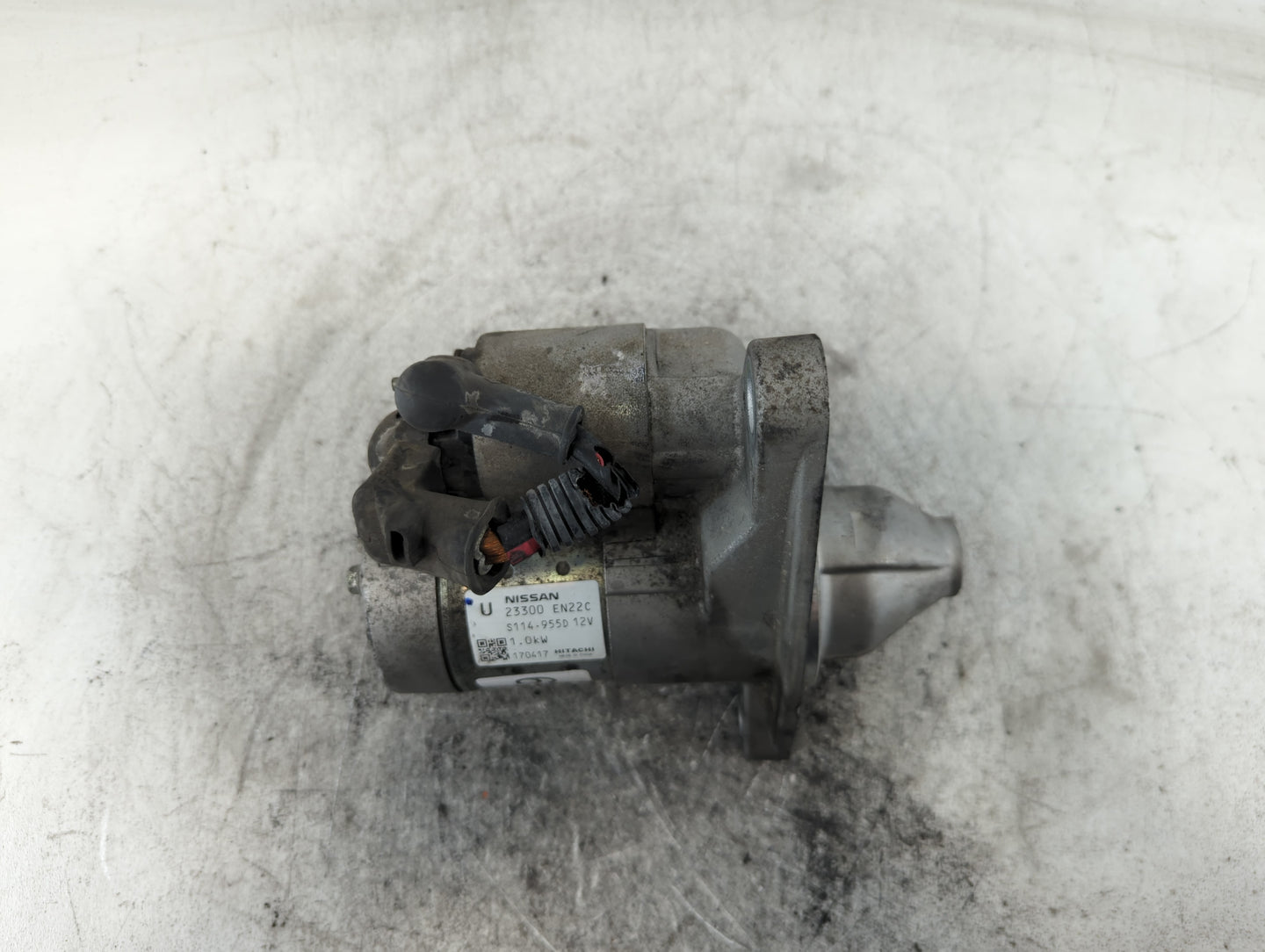 2013-2019 Nissan Sentra Car Starter Motor Solenoid OEM P/N:23300 EN22C Fits Fits 2013 2014 2015 2016 2017 2018 2019 2020 OEM