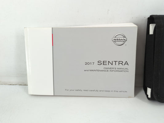 2017 Nissan Sentra Owners Manual Book Guide P/N:OM17EM 0B17U1 OEM Used Auto Parts