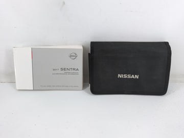 2017 Nissan Sentra Owners Manual Book Guide P/N:OM17EM 0B17U1 OEM Used Auto Parts - Oemusedautoparts1.com