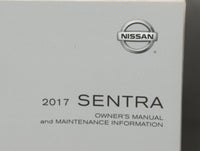 2017 Nissan Sentra Owners Manual Book Guide P/N:OM17EM 0B17U1 OEM Used Auto Parts - Oemusedautoparts1.com