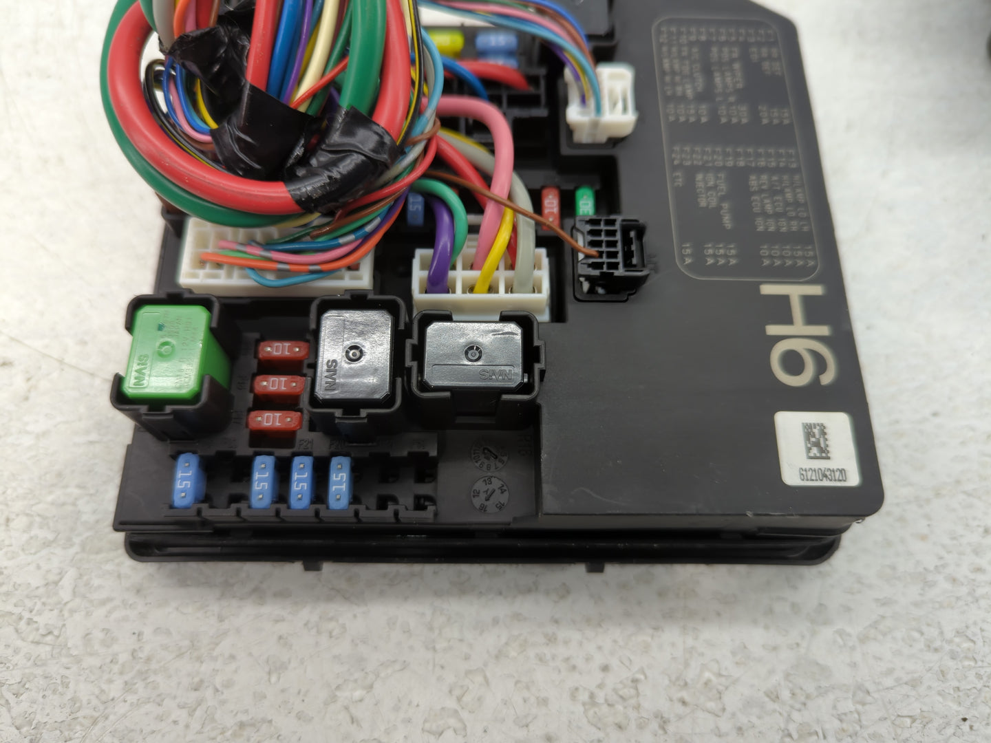 2013-2019 Nissan Sentra Fusebox Fuse Box Panel Relay Module P/N:6121043120 Fits Fits 2013 2014 2015 2016 2017 2018 2019 OEM 