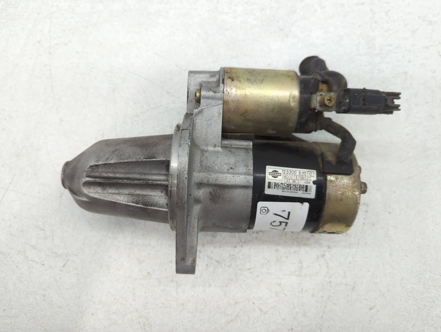2013-2019 Nissan Sentra Car Starter Motor Solenoid OEM P/N:23300 8J010 Fits Fits 2013 2014 2015 2016 2017 2018 2019 2020 OEM