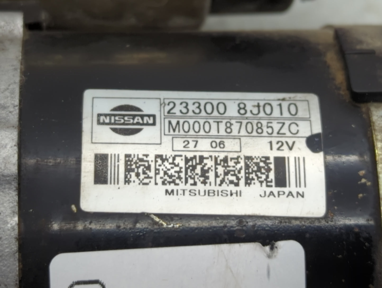 2013-2019 Nissan Sentra Car Starter Motor Solenoid OEM P/N:23300 8J010 Fits Fits 2013 2014 2015 2016 2017 2018 2019 2020 OEM