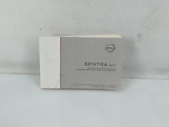 compare product 2017 Nissan Sentra Owners Manual Book Guide OEM Used Auto Parts
