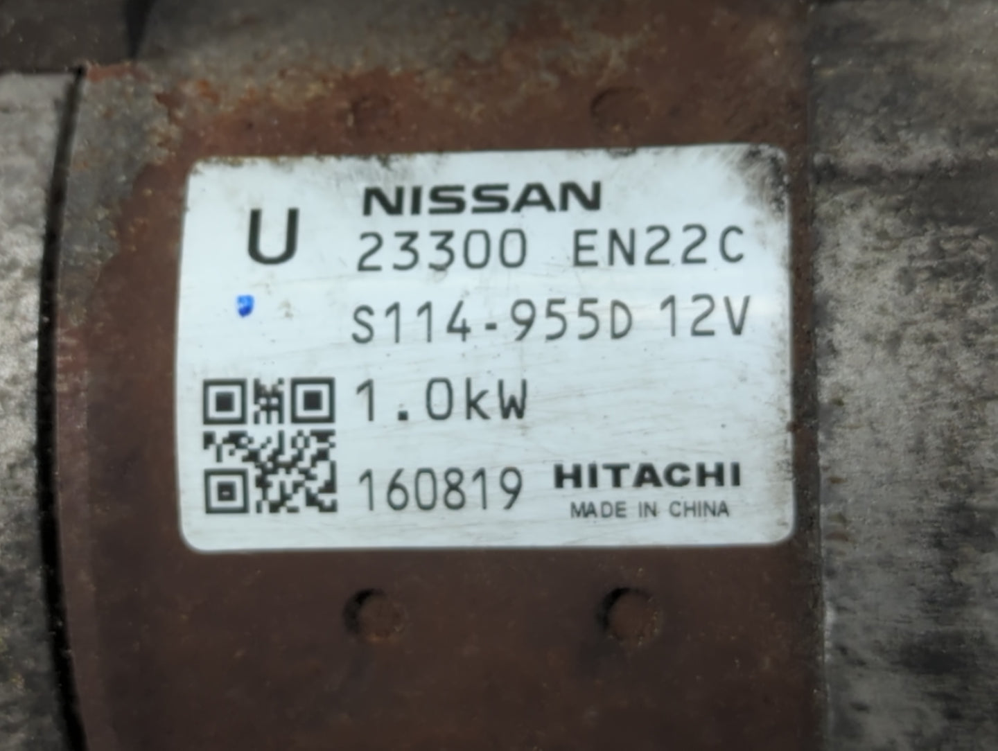 2013-2019 Nissan Sentra Car Starter Motor Solenoid OEM P/N:23300 EN22C 23300 EN22B Fits OEM Used Auto Parts - Oemusedautopar