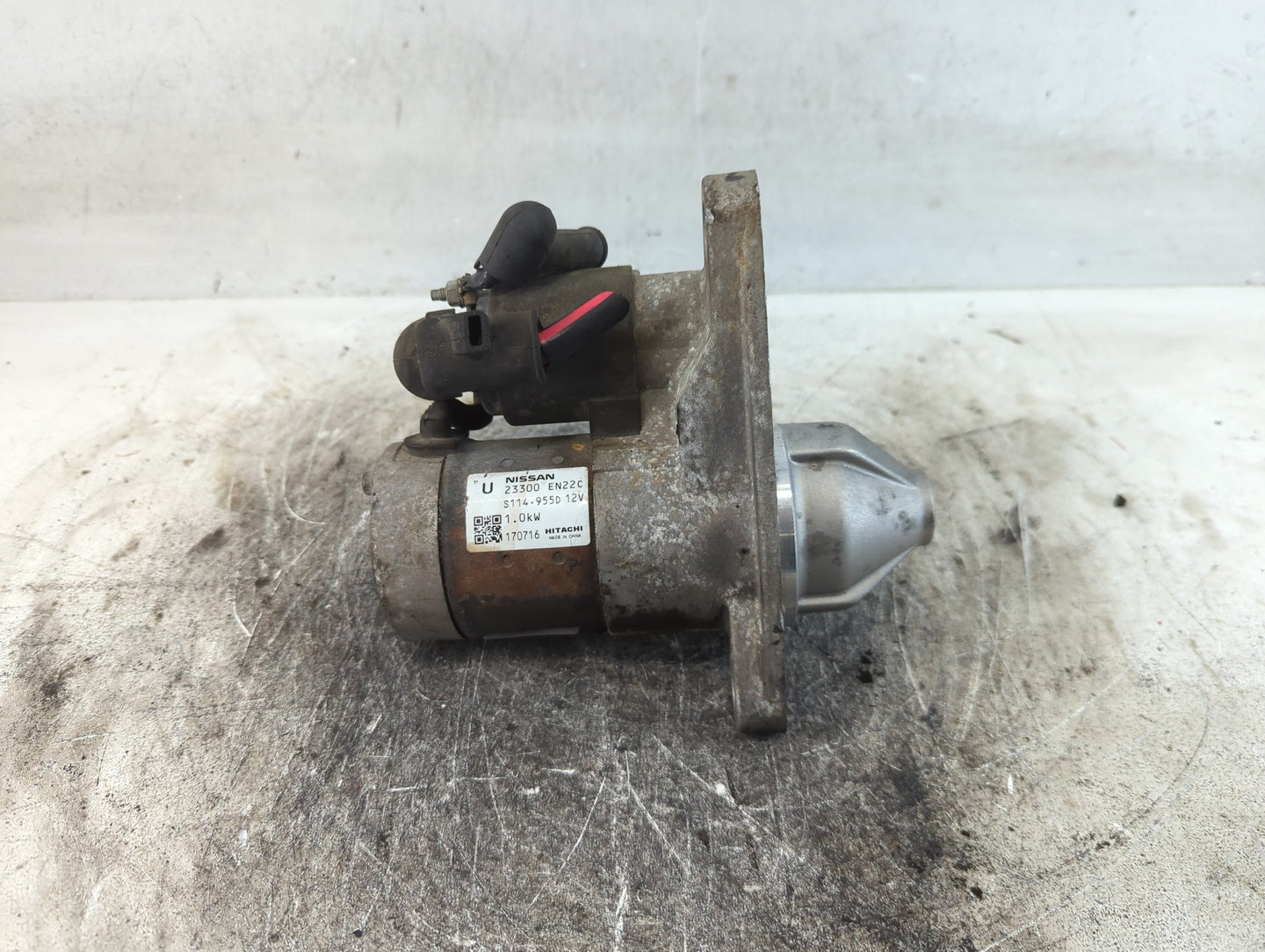 2013-2019 Nissan Sentra Car Starter Motor Solenoid OEM P/N:23300 EN22C Fits Fits 2013 2014 2015 2016 2017 2018 2019 2020 OEM