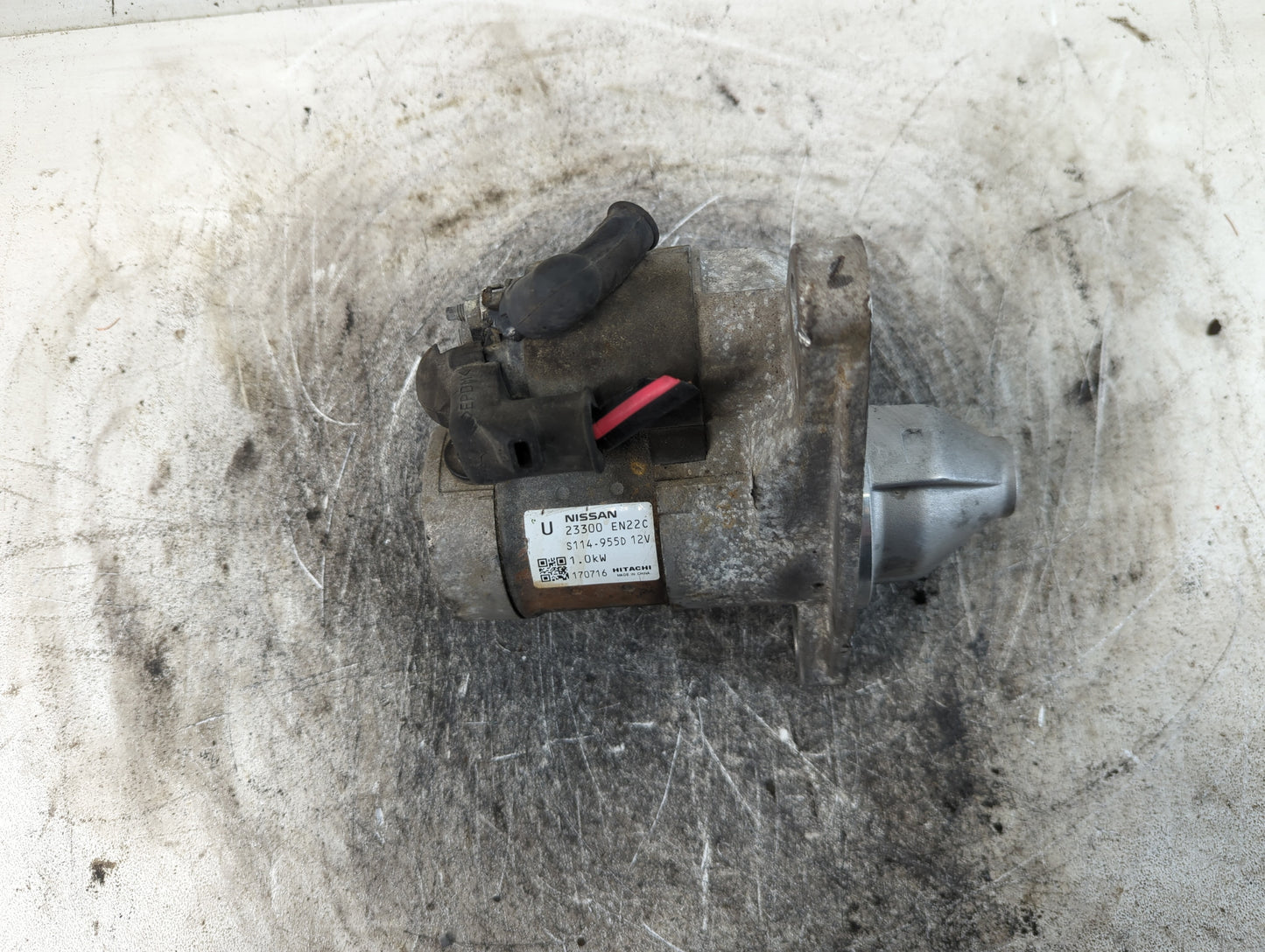 2013-2019 Nissan Sentra Car Starter Motor Solenoid OEM P/N:23300 EN22C Fits Fits 2013 2014 2015 2016 2017 2018 2019 2020 OEM