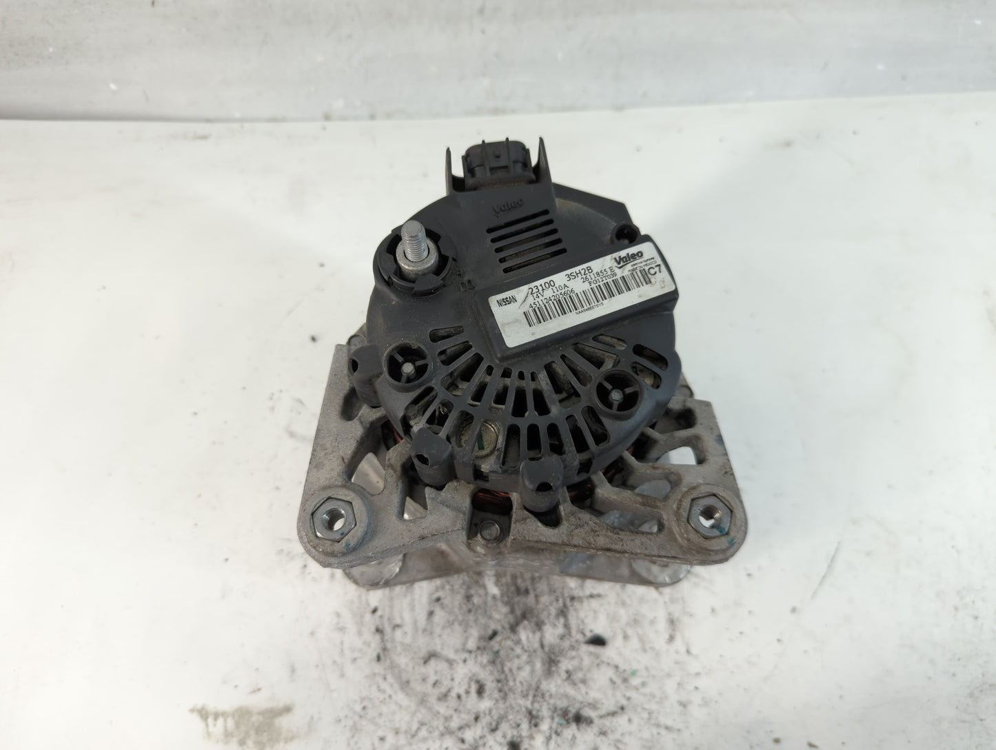 2013-2019 Nissan Sentra Alternator Replacement Generator Charging Assembly Engine OEM P/N:23100 3SH2B Fits OEM Used Auto Par