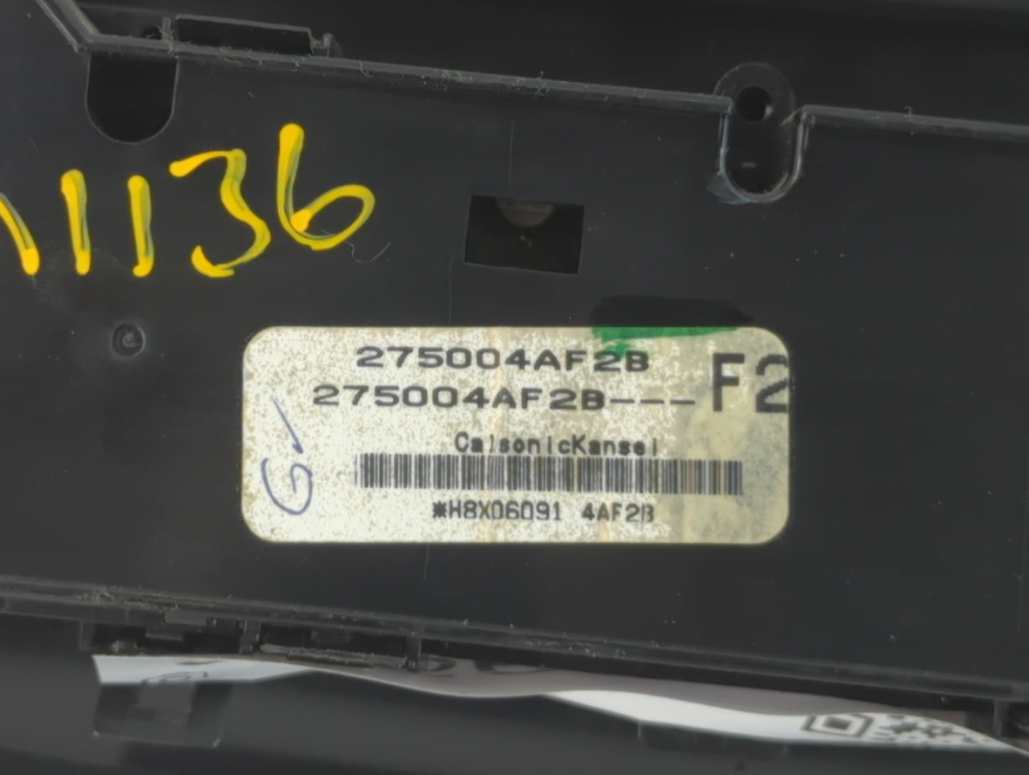 2017-2019 Nissan Sentra Climate Control Module Temperature AC/Heater Replacement P/N:275004AF2B Fits Fits 2017 2018 2019 OEM