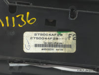 2017-2019 Nissan Sentra Climate Control Module Temperature AC/Heater Replacement P/N:275004AF2B Fits Fits 2017 2018 2019 OEM