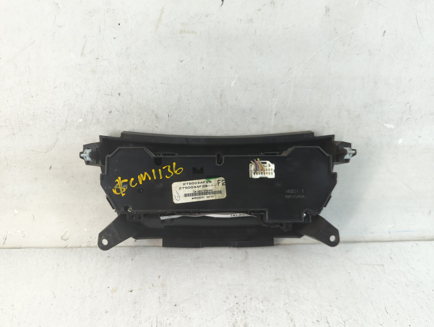 2017-2019 Nissan Sentra Climate Control Module Temperature AC/Heater Replacement P/N:275004AF2B Fits Fits 2017 2018 2019 OEM