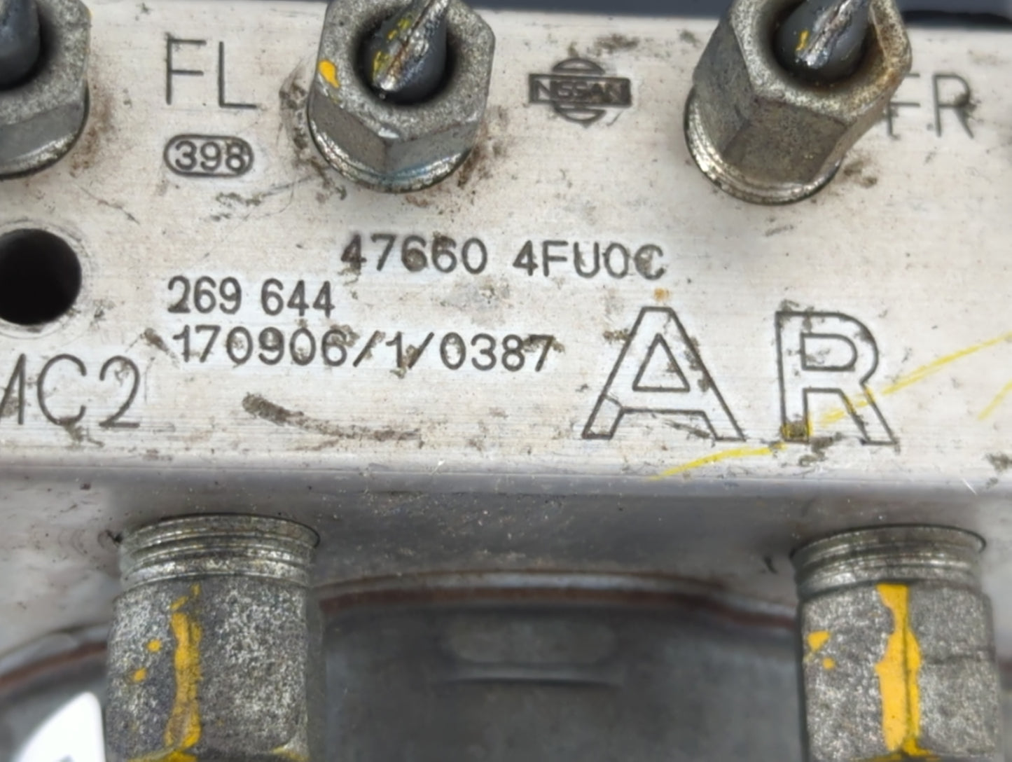 2016-2018 Nissan Sentra ABS Pump Control Module Replacement P/N:269 644 47660 4FU0C Fits Fits 2016 2017 2018 OEM Used Auto P
