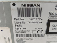 2016-2017 Nissan Titan Radio AM FM Cd Player Receiver Replacement P/N:28185 EZ30A Fits Fits 2016 2017 OEM Used Auto Parts - 