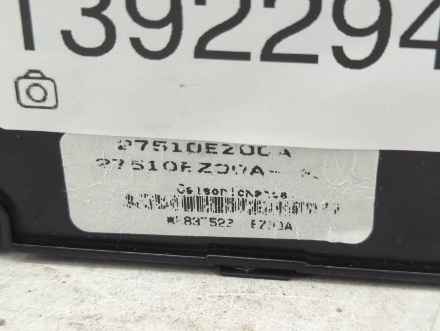 2016-2017 Nissan Titan Climate Control Module Temperature AC/Heater Replacement Fits Fits 2016 2017 OEM Used Auto Parts - Oe