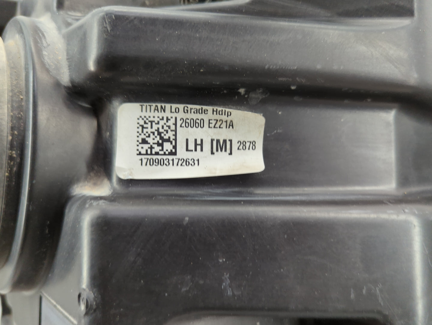 2017-2019 Nissan Titan Driver Left Oem Head Light Headlight Lamp - Oemusedautoparts1.com