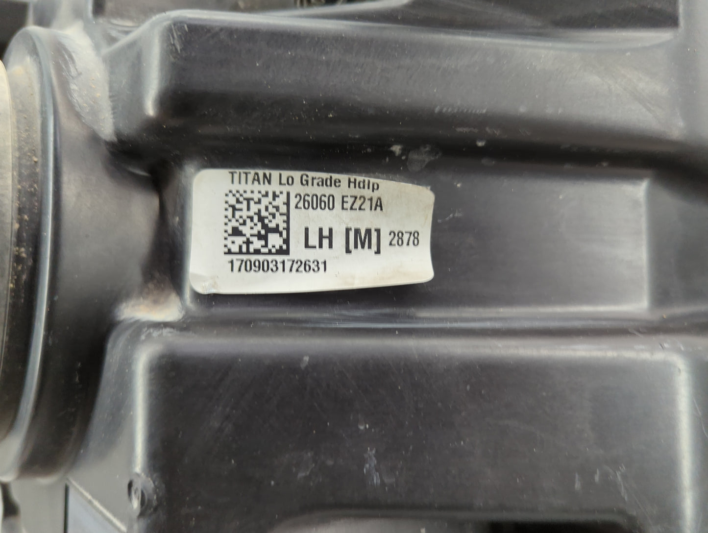 2017-2019 Nissan Titan Driver Left Oem Head Light Headlight Lamp - Oemusedautoparts1.com